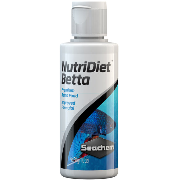 Seachem NutriDiet Betta 30 grams - ASAP Aquarium