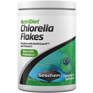 Seachem NutriDiet Chlorella Flakes 100 grams - ASAP Aquarium