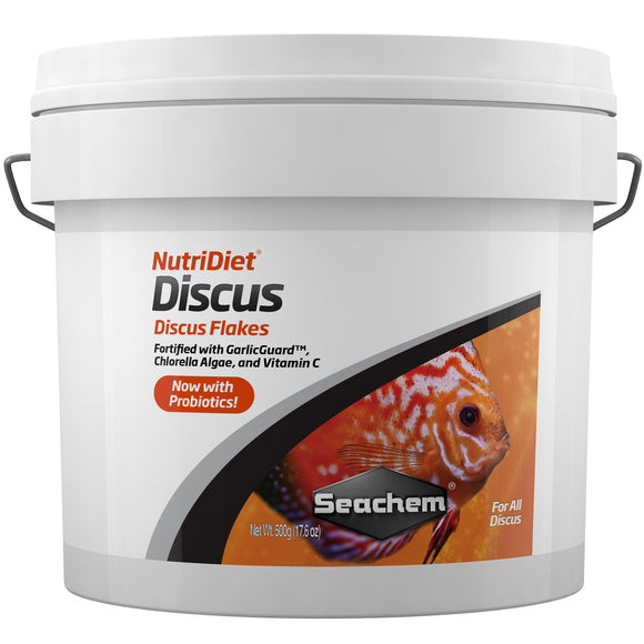 Seachem NutriDiet Discus Flakes 500 grams - ASAP Aquarium