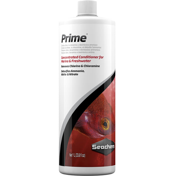 Seachem Prime 1 Liter - ASAP Aquarium