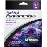 Seachem Reef Pack Fundamentals 3x 100 mL - ASAP Aquarium