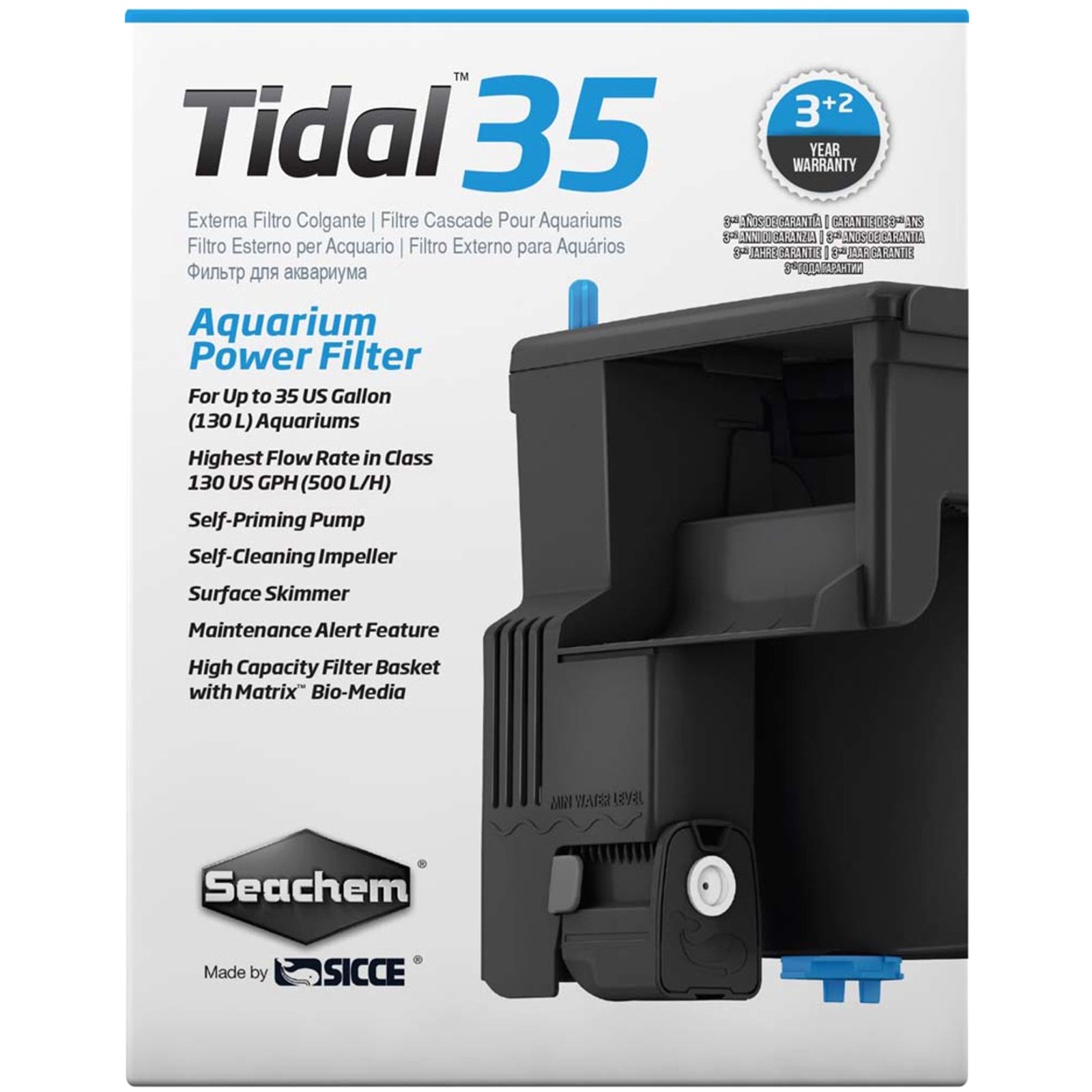 Seachem Tidal 35 Power Filter