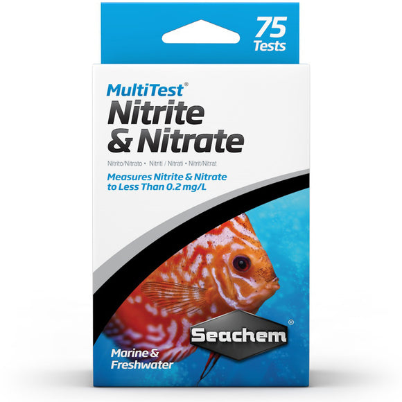 Seachem MultiTest Nitrite & Nitrate Test Kit - ASAP Aquarium