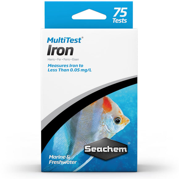 Seachem MultiTest Iron Test Kit - ASAP Aquarium