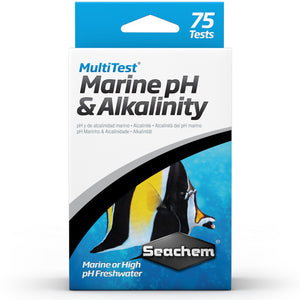 Seachem MultiTest Marine pH & Alkalinity Test Kit - ASAP Aquarium