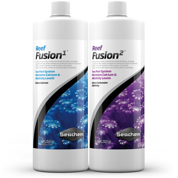 Seachem Reef Fusion 1&2 2x 1 Liter - ASAP Aquarium