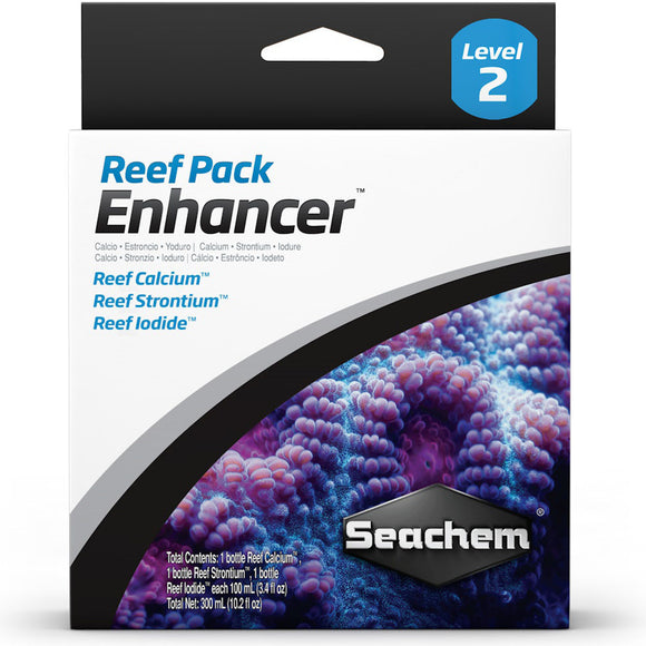 Seachem Reef Pack Enhancer 3x 100 mL - ASAP Aquarium