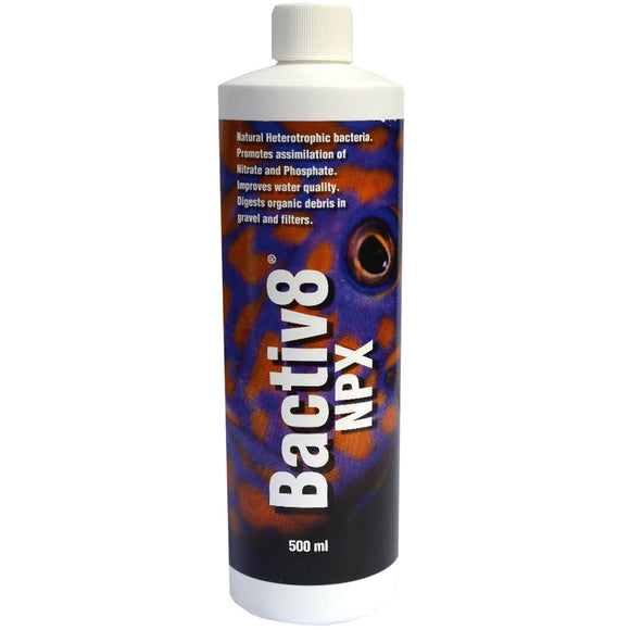 Two Little Fishies Bactiv8 NPX 500mL - www.ASAP-Aquarium.com