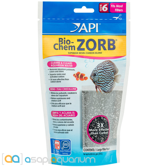 API Bio-Chem Zorb Size 6 Single Pack - ASAP Aquarium