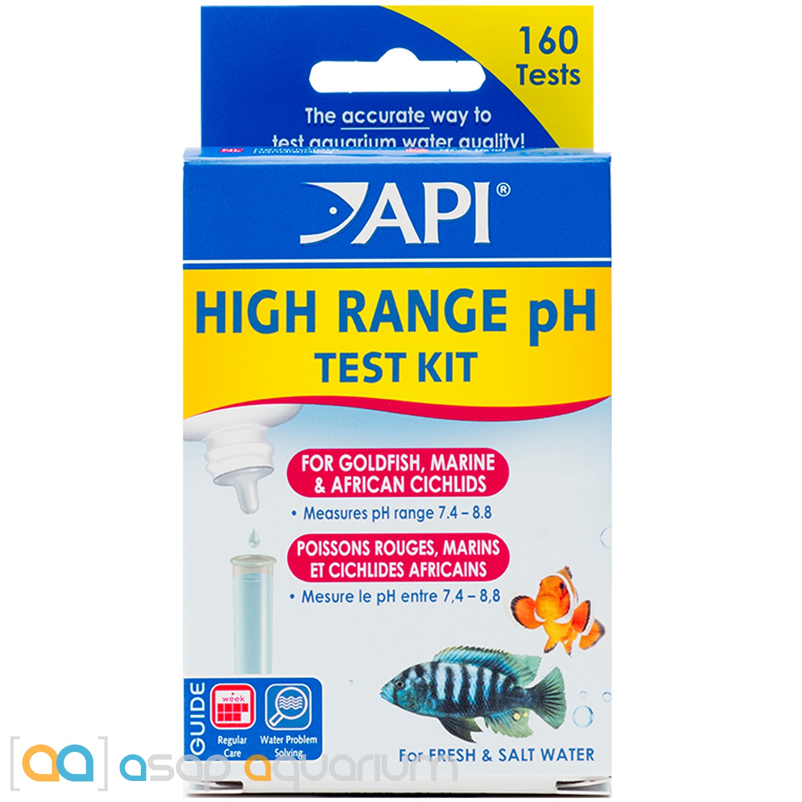 API High Range pH Test Kit– ASAP Aquarium