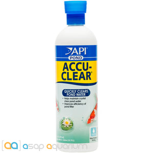 API Pond Accu-Clear 16oz. - ASAP Aquarium