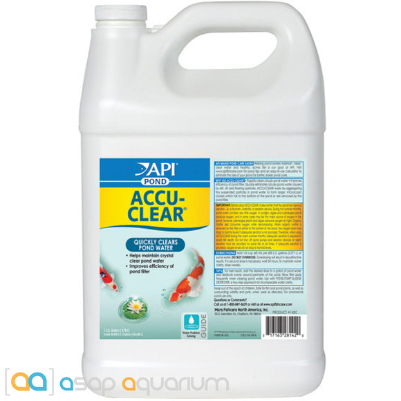 API Pond Accu-Clear 1 Gallon - ASAP Aquarium