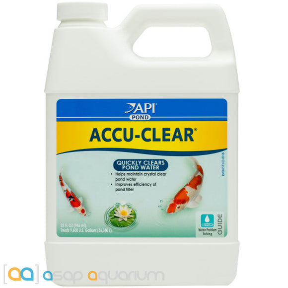 API Pond Accu-Clear 32oz. - ASAP Aquarium