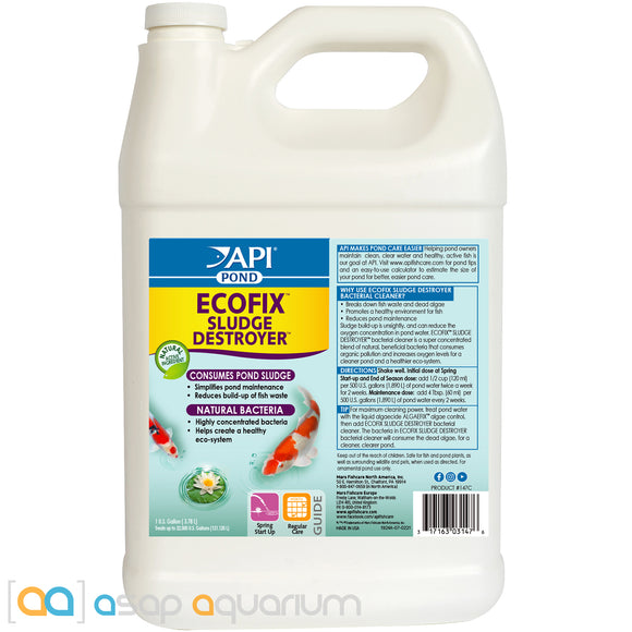 API Pond EcoFix Sludge Destroyer 1 Gallon - ASAP Aquarium