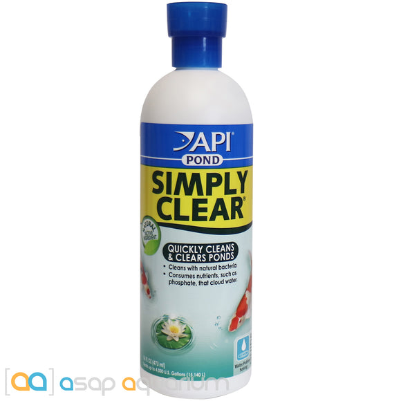 API Pond Simply Clear 16oz. - ASAP Aquarium