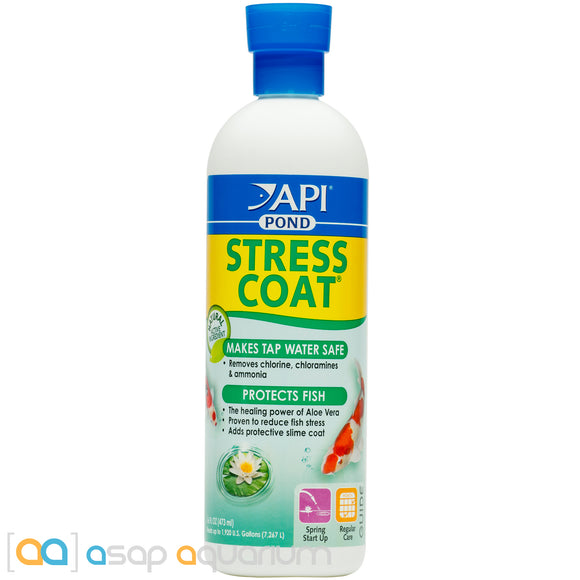 API Pond Stress Coat 16oz. - ASAP Aquarium