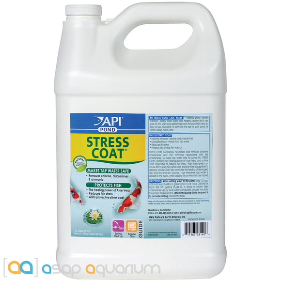 API Pond Stress Coat 1 Gallon - ASAP Aquarium