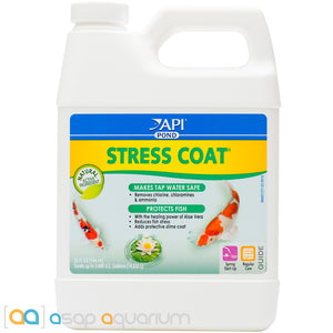 API Pond Stress Coat 32oz. - ASAP Aquarium