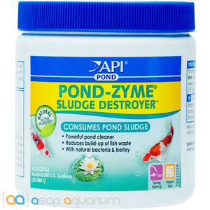 API Pond-Zyme Sludge Destroyer 8oz. - ASAP Aquarium