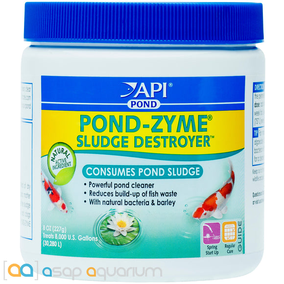 API Pond-Zyme Sludge Destroyer 8oz. - ASAP Aquarium