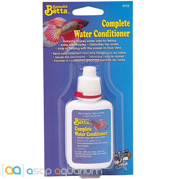 API Splendid Betta Complete Water Conditioner 1.25oz. - ASAP Aquarium