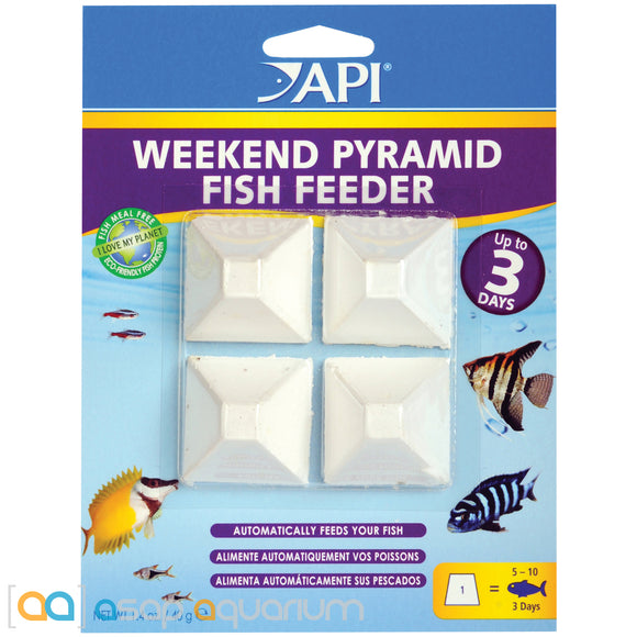 API Weekend Pyramid Fish Feeder - ASAP Aquarium