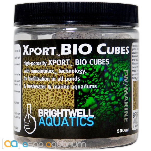 Brightwell Aquatics Xport BIO Cubes 500mL - www.ASAP-Aquarium.com