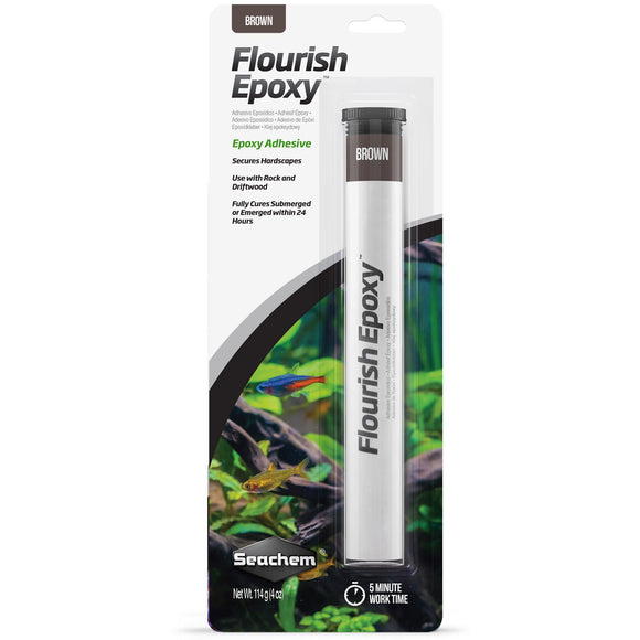 Seachem Flourish Epoxy Brown 4 oz - ASAP Aquarium