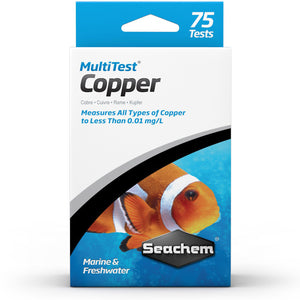 Seachem MultiTest Copper Test Kit - ASAP Aquarium