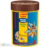 sera Professional Bloodworm Snack 100mL Stick-on Chips Fish Food - www.ASAP-Aquarium.com