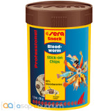 sera Professional Bloodworm Snack 100mL Stick-on Chips Fish Food - www.ASAP-Aquarium.com