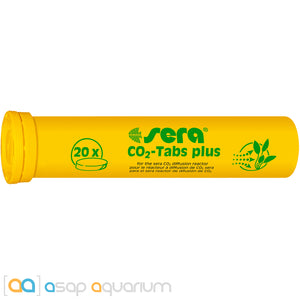 Sera CO2 Tabs Plus 20 Tablets - www.ASAP-Aquarium.com