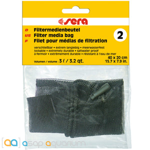 sera Filter Media Bag 2 - ASAP Aquarium