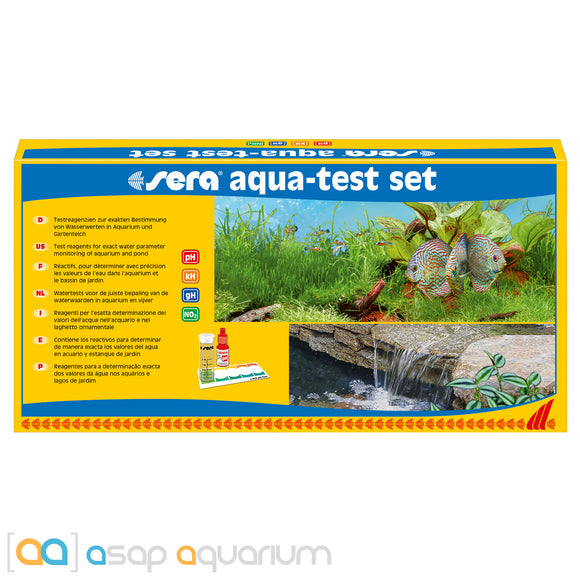 Sera Aqua Test Set Aquarium Test Kit - www.ASAP-Aquarium.com