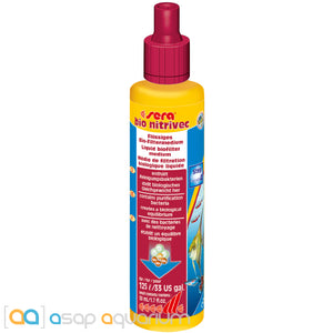 Sera Bio Nitrivec Biofilter Liquid 50 ml (1.7 oz.) - www.ASAP-Aquarium.com