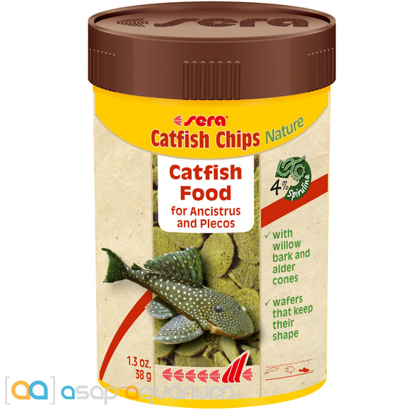 sera Catfish Chips Nature 100mL - www.ASAP-Aquarium.com