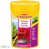 sera FD Bloodworms Freeze Dried Treats 100mL - www.ASAP-Aquarium.com