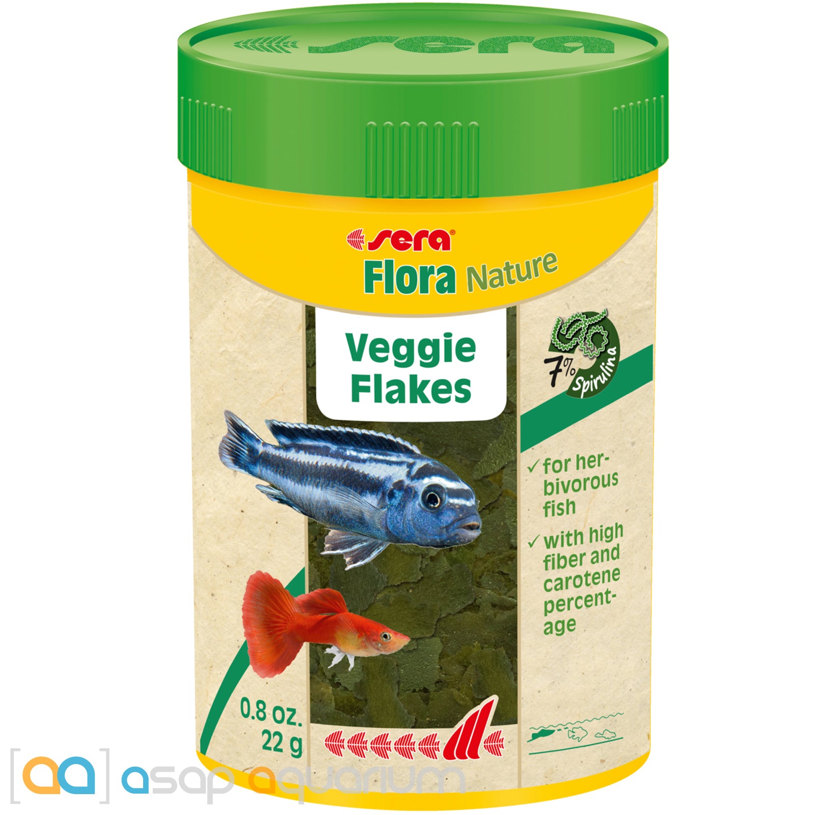 Sera Flora Nature Veggie Flakes 0.8 oz