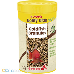 sera Goldy Gran Nature 250mL Goldfish Food Granules - www.ASAP-Aquarium.com