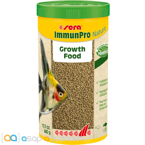 Sera ImmunPro Nature Growth Food 1,000mL - www.ASAP-Aquarium.com
