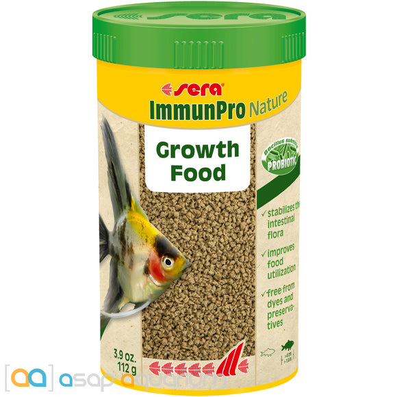 Sera ImmunPro Nature Growth Food 250mL - www.ASAP-Aquarium.com