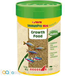 Sera ImmunPro Mini Nature Growth Food 100mL - www.ASAP-Aquarium.com