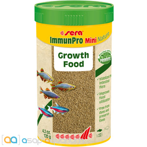 Sera ImmunPro Mini Nature Growth Food 250mL - www.ASAP-Aquarium.com