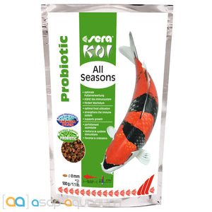 sera Koi All Seasons Probiotic 500 grams - www.ASAP-Aquarium.com