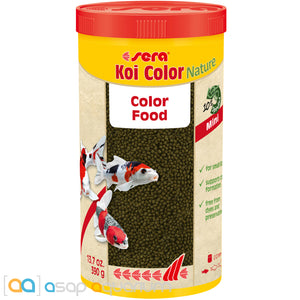 sera Koi Color Nature Mini 1000mL 2mm Pellets - ASAP Aquarium