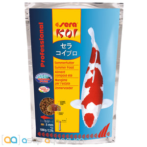 sera Koi Professional Summer Food 1000 grams 3mm Pellets - www.ASAP-Aquarium.com