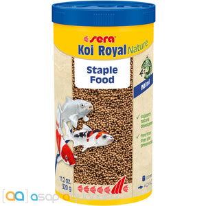 sera Koi Royal Nature Mini 1000mL 2mm Pellets - www.ASAP-Aquarium.com