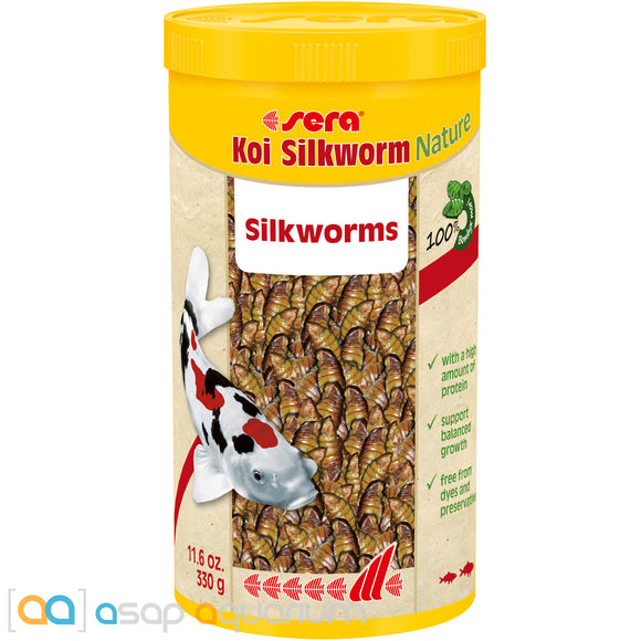 sera Koi Silkworm Nature 1000mL - ASAP Aquarium