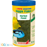 Sera Marine Veggie Flakes Nature 1000mL - www.ASAP-Aquarium.com